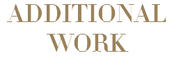 ADDITIONAL WORK